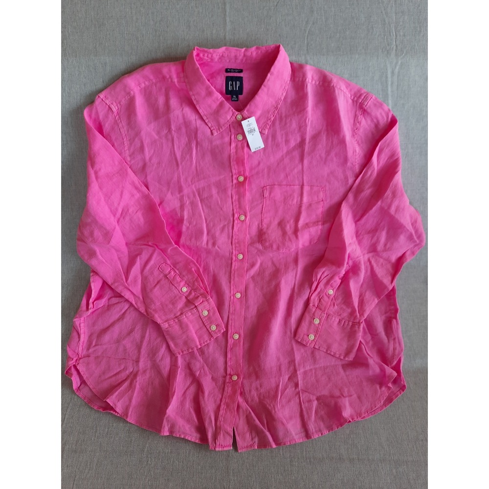 GAP Pink Button Down Shirt
